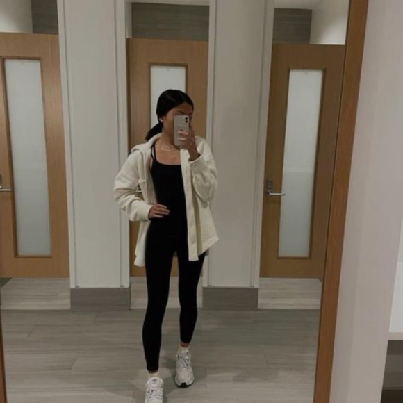 Aritzia/TNA: Divinity Jumpsuit, Ice Grey/White, Size XS - Picture 5 of 5